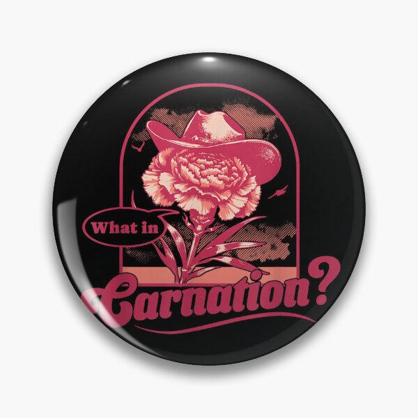Item preview, Carnations What in Carnation Flower Western designed and sold by goombi-creative.