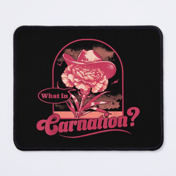 Item preview, Carnations What in Carnation Flower Western designed and sold by goombi-creative.