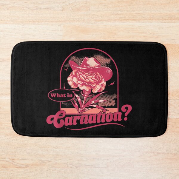 Item preview, Carnations What in Carnation Flower Western designed and sold by goombi-creative.