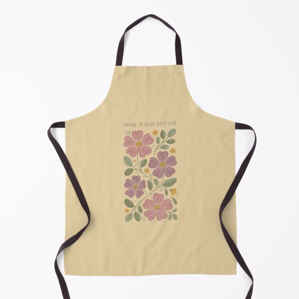 Item preview, Make Today Matter Floral Botanical Folk Art Vintage Quote designed and sold by Indraokta22.