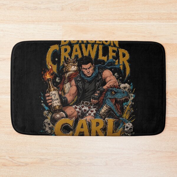 Artikelvorschau, Dungeon-Crawler-Carl-T-Shirts: Dungeon Crawler Carl, Prinzessin Donut und Mongo entworfen und verkauft von Dibarassi.