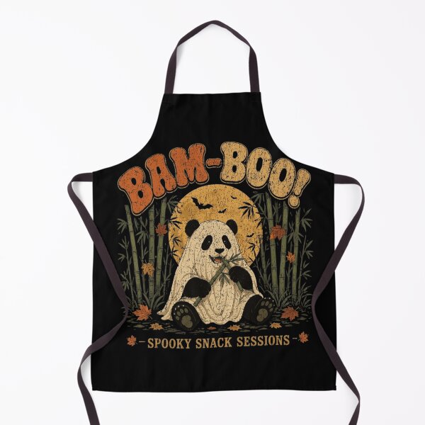 Item preview, Bam-Boo Funny Ghost Panda Cute Halloween Vintage Autumn designed and sold by haitrieuic96.
