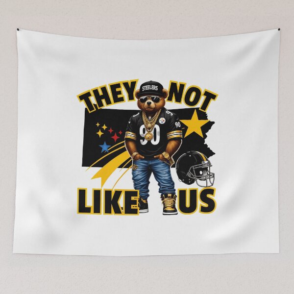Item preview, Streetwear Football Bear Black and Gold Fan Graphic designed and sold by MasonWill19865.
