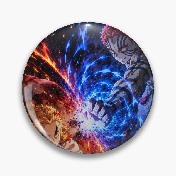 Item preview, Rengoku Vs Akaza designed and sold by jinwooo.