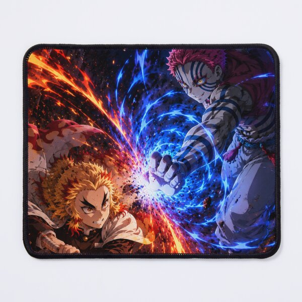 Item preview, Rengoku Vs Akaza designed and sold by jinwooo.