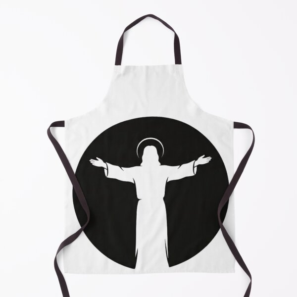 Item preview, Silhouette of Jesus Christ with Open Arms, Minimalist Style designed and sold by MantoSagrado.