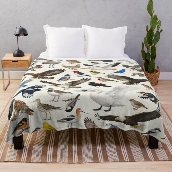 Item preview, Native Birds of South Dakota Retro Identification Chart designed and sold by kakarikihill.