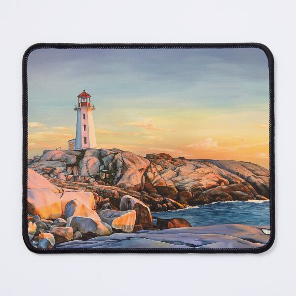 Item preview, Original Peggy's Cove Acrylic Landscape Painting designed and sold by ThingsAmyMade.