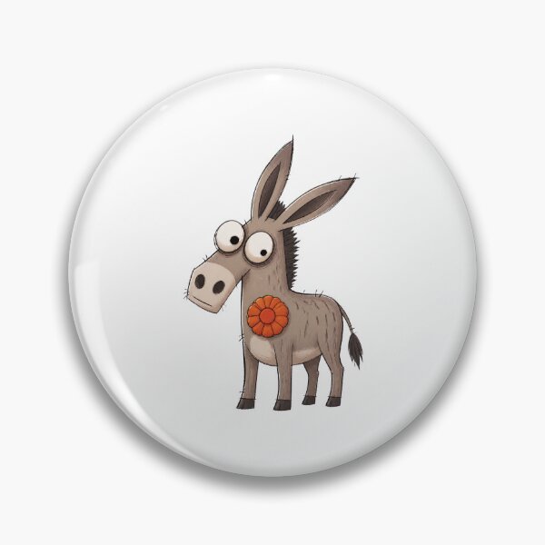 Item preview, Donkey with Pumpkin Rosette designed and sold by The-Art-of-D.