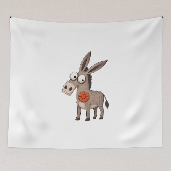 Item preview, Donkey with Pumpkin Rosette designed and sold by The-Art-of-D.