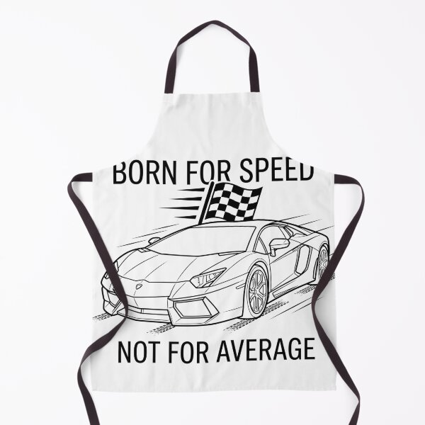 Item preview, Born For Speed Not For Average Supercar designed and sold by InkBlvd.