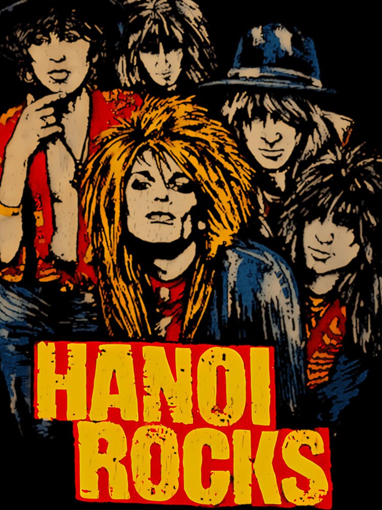 Thumbnail 4 of 4, iPhone Case, Hanoi Rocks designed and sold by StudioPulser.