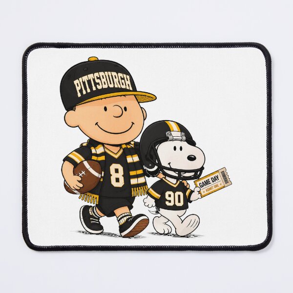 Item preview, Classic Comic Boy and Dog Pittsburgh Game Day Graphic designed and sold by DeanRoger74470.