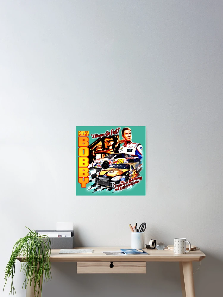 Thumbnail 2 of 3, Poster, Ricky Bobby Racing  designed and sold by TeeStoress.