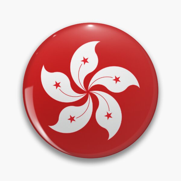Item preview, 香港紫荊花旗幟設計 designed and sold by wickedcartoons.
