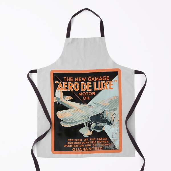 Item preview, Vintage Aero Deluxe Motor Oil designed and sold by TeeStoress.