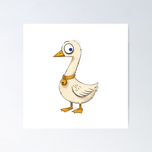 Item preview, Goose with Bell Collar designed and sold by The-Art-of-D.
