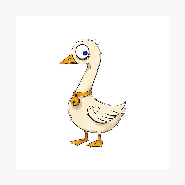 Item preview, Goose with Bell Collar designed and sold by The-Art-of-D.