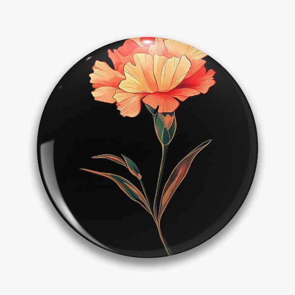 Item preview, Carnations Flowers Floral designed and sold by goombi-creative.