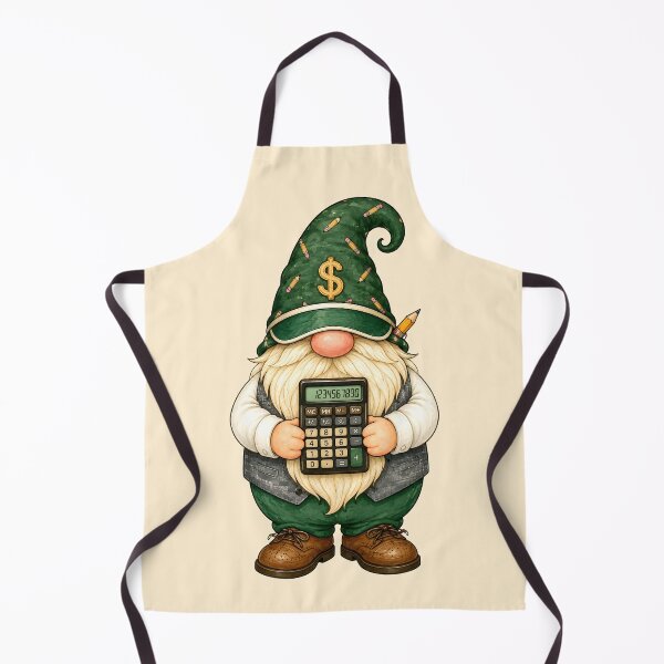 Item preview, Accountant Gnome Number Cruncher designed and sold by Victor Shadehorn.