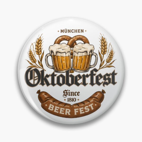 Item preview, Oktoberfest Beer Fest Design, Munich Beer Festival Celebration, Bavarian German Heritage, Vintage Beer Lover Gift, Since 1810 designed and sold by Blebaylem.