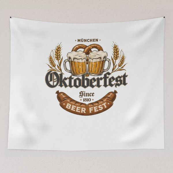 Item preview, Oktoberfest Beer Fest Design, Munich Beer Festival Celebration, Bavarian German Heritage, Vintage Beer Lover Gift, Since 1810 designed and sold by Blebaylem.
