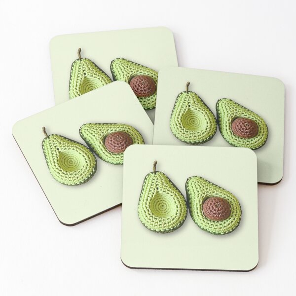Item preview, Crochet Avocado designed and sold by TackyTime.