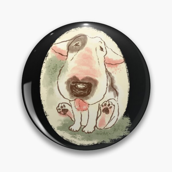 Item preview,  Bull Terrier sticking out its tongue designed and sold by Toru Sanogawa.