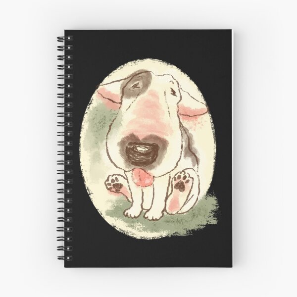 Item preview,  Bull Terrier sticking out its tongue designed and sold by Toru Sanogawa.