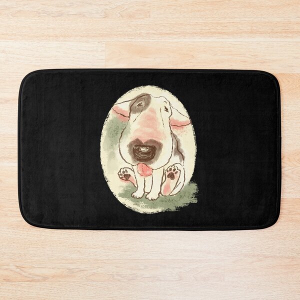 Item preview,  Bull Terrier sticking out its tongue designed and sold by Toru Sanogawa.