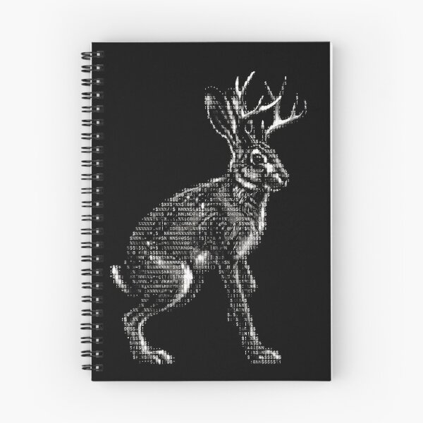 Item preview, Majestic Deer Ascii Art Stag Digital Wildlife designed and sold by d247.