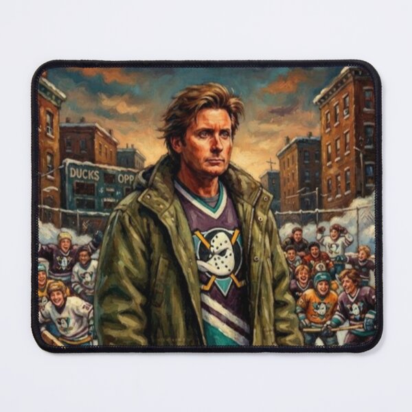 Item preview, The Mighty Ducks Sports Comedy Fine Art Tribute designed and sold by Art's Diner.