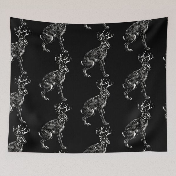 Item preview, Majestic Deer Ascii Art Stag Digital Wildlife designed and sold by d247.