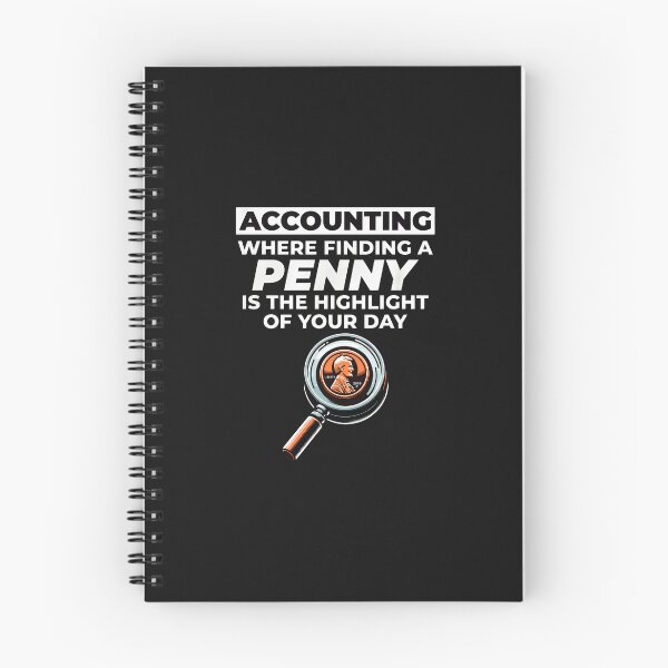 Item preview, Accounting Penny Humor Magnifying Glass Design designed and sold by Rodokbdjb.