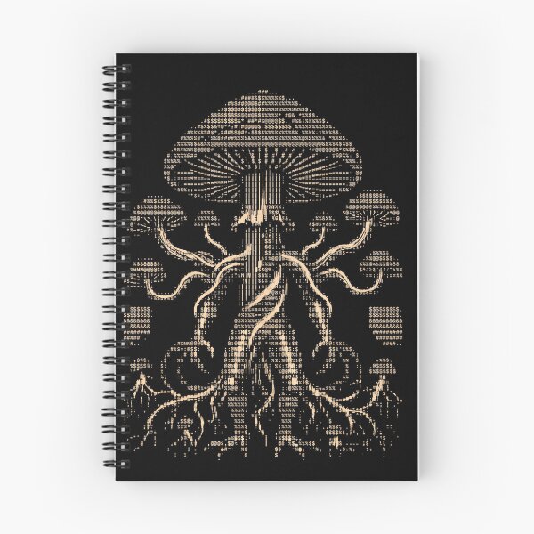Item preview, Abstract Ascii Art Mushroom Fungi Roots designed and sold by d247.