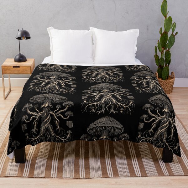 Item preview, Abstract Ascii Art Mushroom Fungi Roots designed and sold by d247.