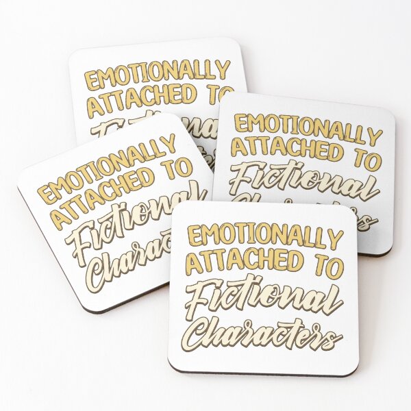 Item preview, Emotionally Attached to Fictional Characters designed and sold by ClementGarcia.