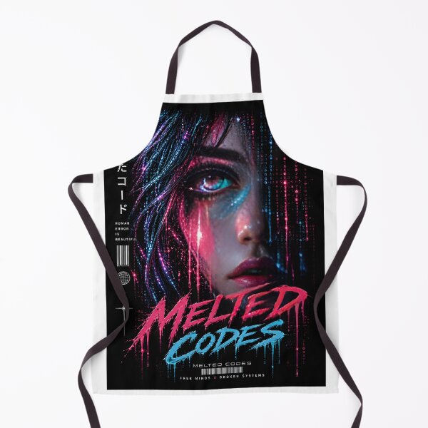 Item preview, Melted Codes - Cyberpunk Melting Face designed and sold by Melted Codes.