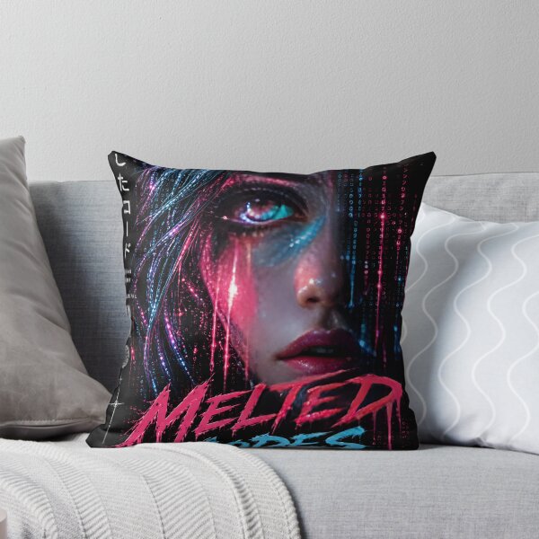 Item preview, Melted Codes - Cyberpunk Melting Face designed and sold by Melted Codes.