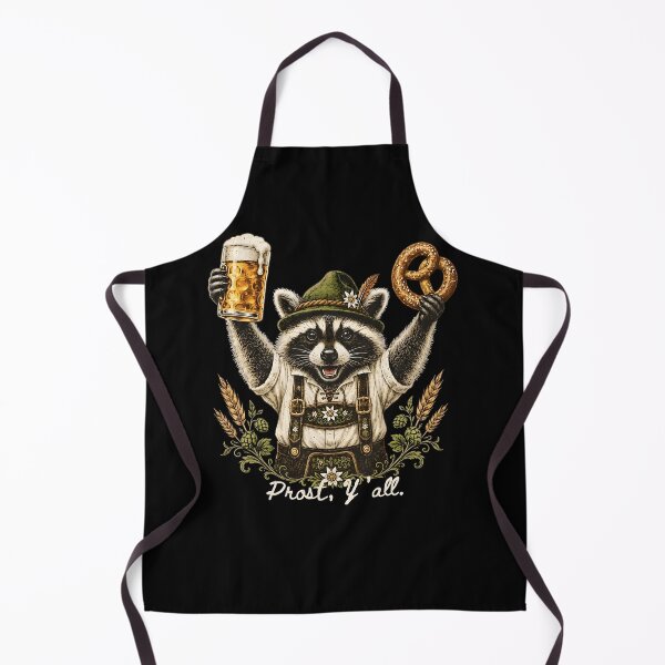 Item preview, Oktoberfest Raccoon Shirt, Prost Y'all Beer Festival Design, Bavarian Drinking Humor, German Beer Celebration, Funny Raccoon Gift designed and sold by Blebaylem.