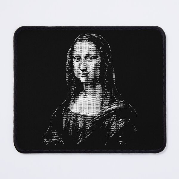 Item preview, Mona Lisa Ascii Art Classic Portrait designed and sold by d247.