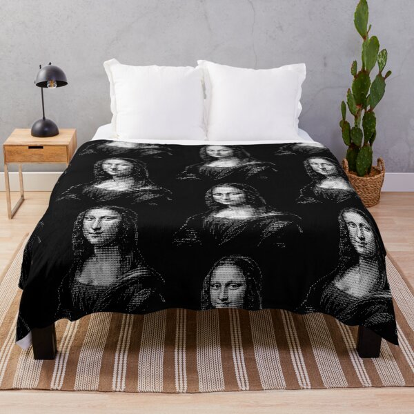 Item preview, Mona Lisa Ascii Art Classic Portrait designed and sold by d247.