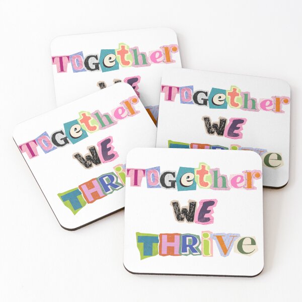 Item preview, Together we thrive pride designed and sold by Bug Webb.