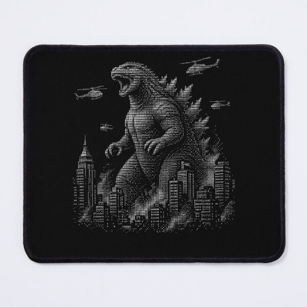 Item preview, Ascii Art Giant Monster City Destruction designed and sold by d247.