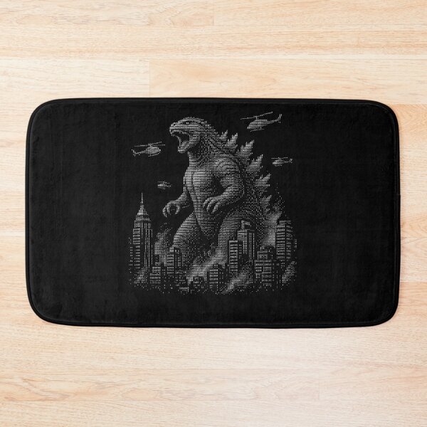 Artikelvorschau, ASCII-Kunst: Zerstörung einer riesigen Monsterstadt entworfen und verkauft von d247.