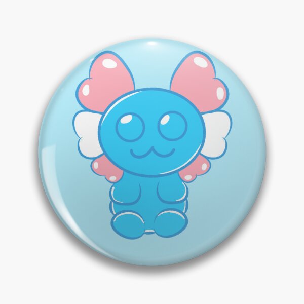 Item preview, Gummy axolotl - Trans Pride designed and sold by XibilotlArt.
