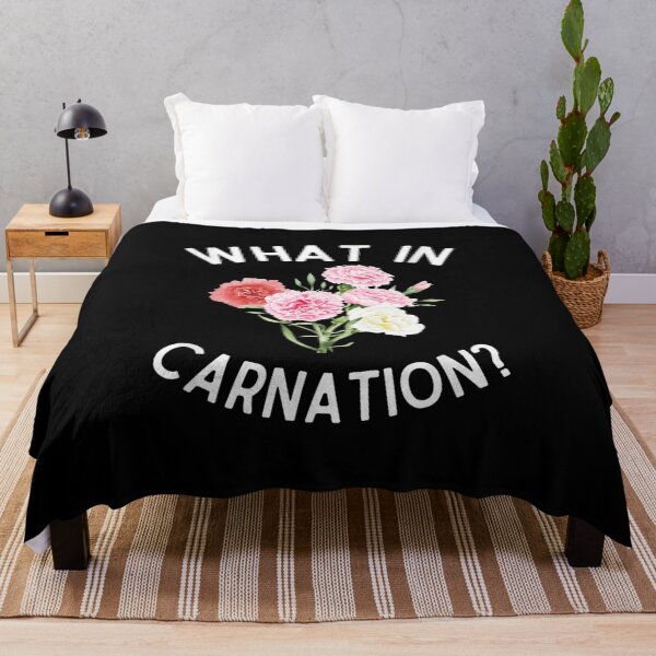 Item preview, Carnations What in Carnation Floral designed and sold by goombi-creative.