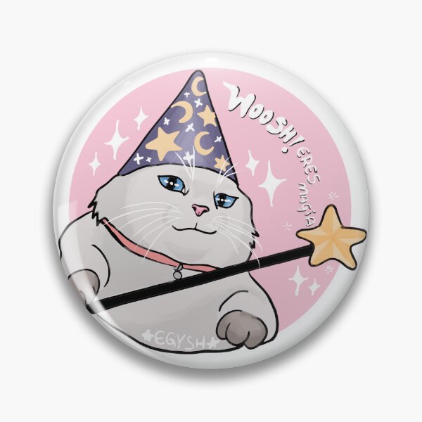 Item preview, Woosh You Are Magic Cat Magician Illustration designed and sold by elgatoysuhumana.