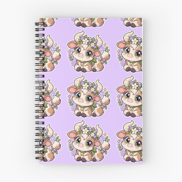 Item preview, Taurus Zodiac – Cute Kawaii Star Sign Character Sticker designed and sold by Digitalcpy.