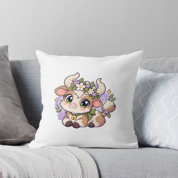 Item preview, Taurus Zodiac – Cute Kawaii Star Sign Character Sticker designed and sold by Digitalcpy.